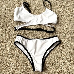 Cute shein wrap around bikini